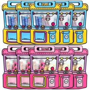 30 PCS Bulk Gift Bags for Kids with Handle,Children Large Goodie Bags with Stand-up Bottom, Grip Seal Party Favor Bag, Students Back to School Treat Bag, Cute Snack Candy Bags for Birthday, Classroom