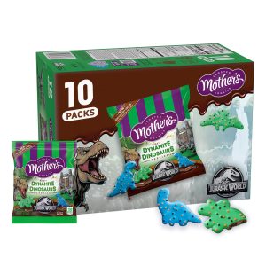 Mother's Chocolate-y Dinosaurs Cookie Packs, 10-Pack, 10 Oz