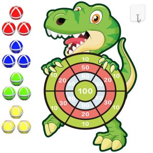 Dinosaur Toys for 3-12 Year Old Boys,30”Large Dart Board Kids Toys Age 4-12,Indoor Outdoor Games Dinosaur Birthday Party Supplies Favors Decorations,Stocking Stuffers for Kids