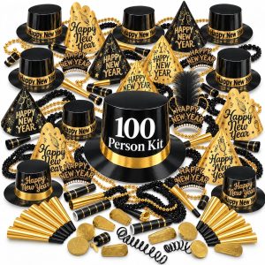 Crown Display New Years Eve Party Supplies 2027, Party Favors 100 Guests