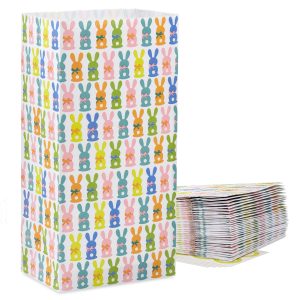 Hallmark Easter Party Favor Treat Bags, 30-Pack (Pastel Bunnies)