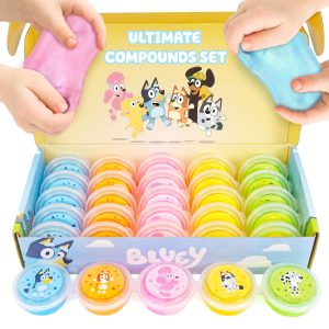 Horizon Group USA Sensory Toy Party Favors, 25 Pack, Bluey Slime