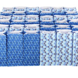 Iconikal Paper Treat Bags, Happy Hanukkah, 36-Count Set