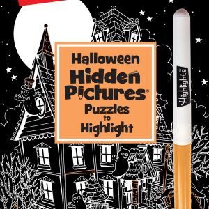 Halloween Hidden Pictures Puzzles to Highlight: Halloween Kids Book with Over 300 Hidden Objects to Seek and Find in Spooky White-on-Black Puzzles with Neon Highlighter