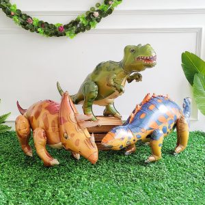 Large Standing Dinosaur Balloons 3PCS 38inch Inflatable Dinosaur Balloons