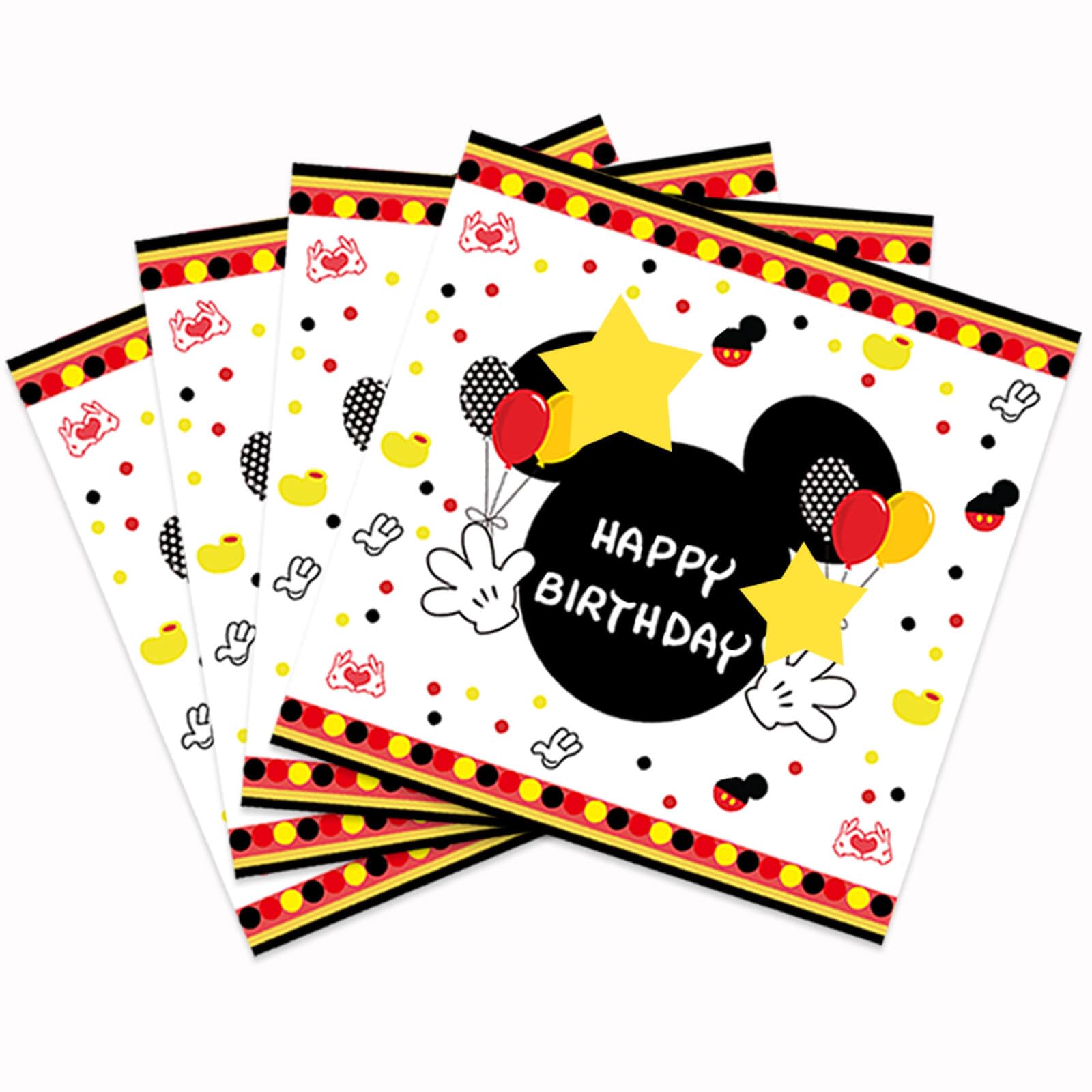 XXDecor 80 Pcs Red Cartoon 1st Birthday Party Plates - Boys One Birthday Dessert Plates Napkins Forks Tableware Kit for Boys 1st Bday Party Decorations Supplies (20 Guests)
