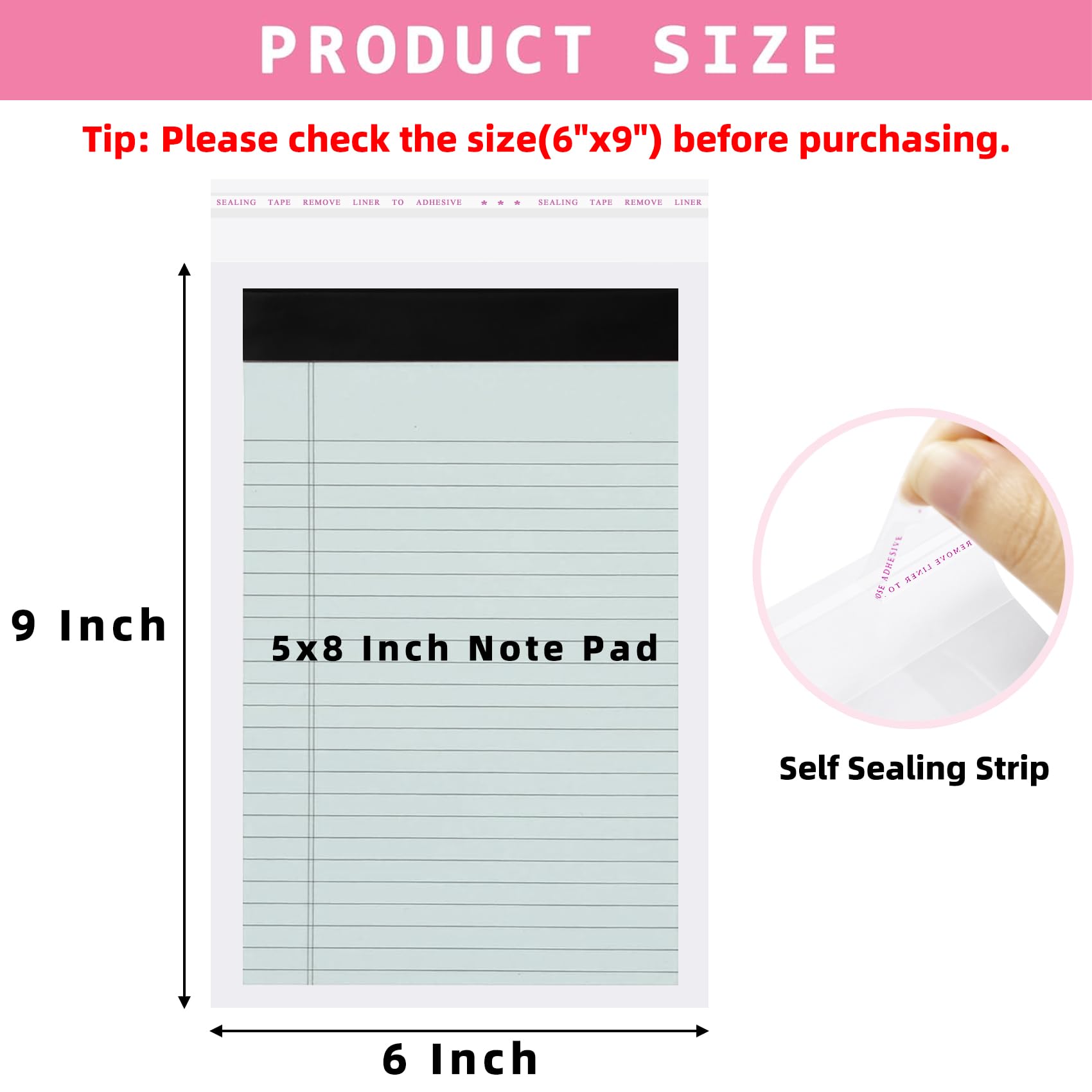 Morepack 6x9 In Cookie Bags Clear Self Sealing Cellophane Treat Bags 200Pcs