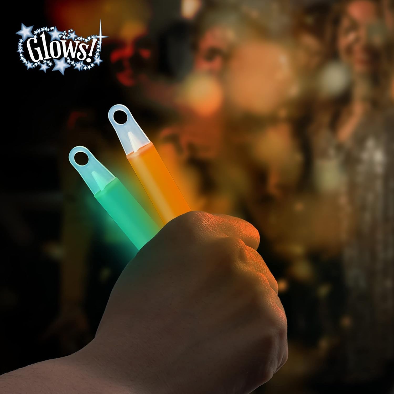 Glow Fever Glow Sticks 200pk Premium Glow in The Dark Light Up with Lanyards, for Party Supplies, Party Favors, Birthday, Halloween, Super Bright, Lasts Up to 12 hrs