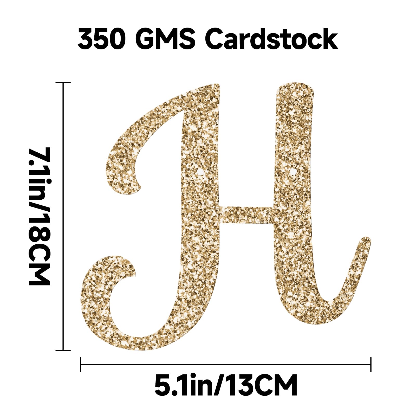 Pre-Strung Happy Engagement Banner - NO DIY Engagement Sign Gold Glitter