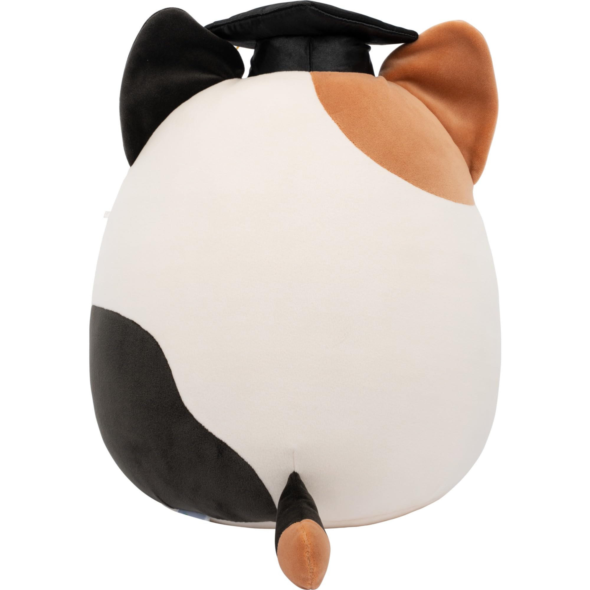 Squishmallows Original 12in Cam the Calico Cat in Graduation Cap – Official Jazwares Plush (Medium-Sized)