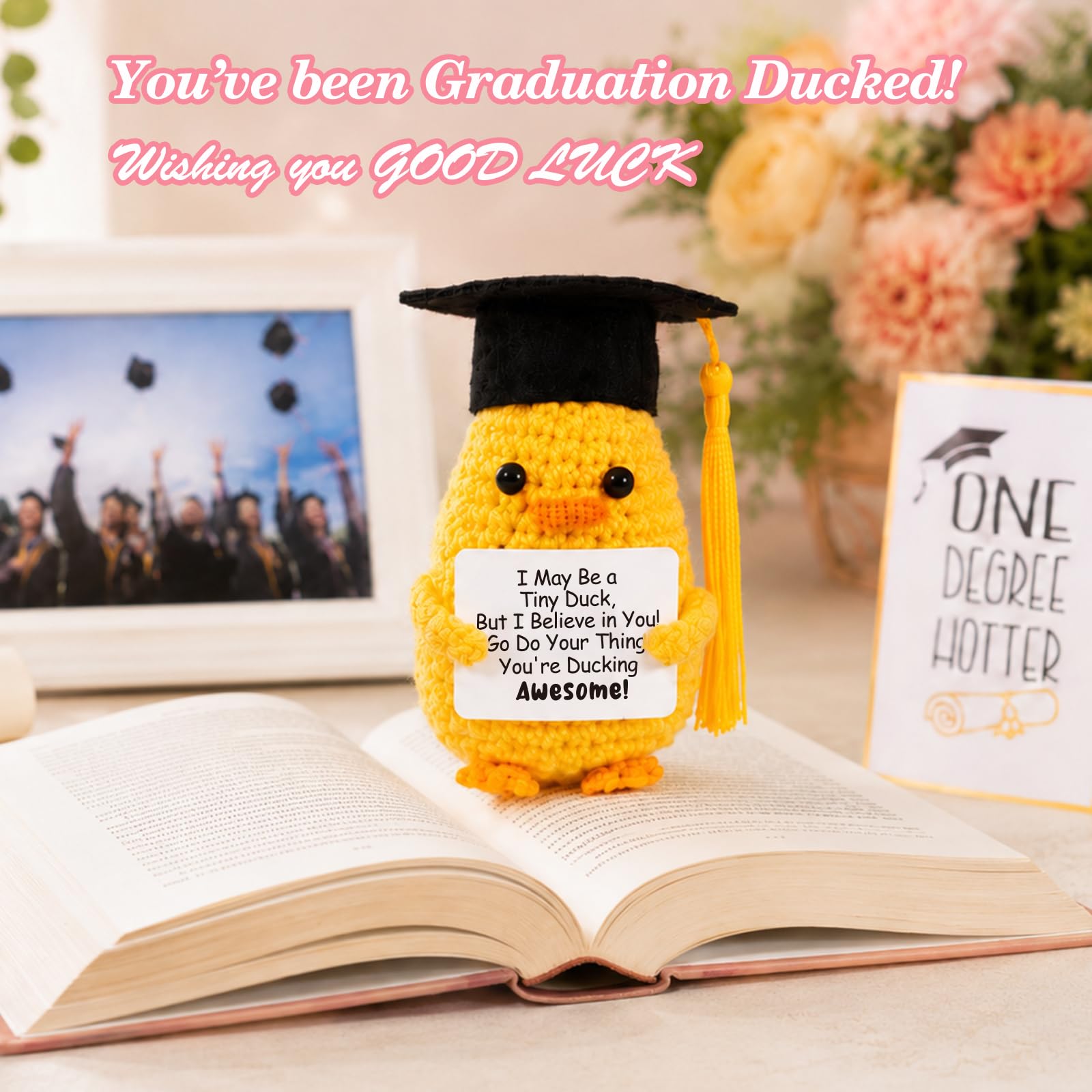 Frerdui Graduation Gift for Her, Class of 2026 Graduation Gifts Basket Box for Women, Senior High School College Grad Gift Set for Daughter Sister Friend, She Believed So She Did