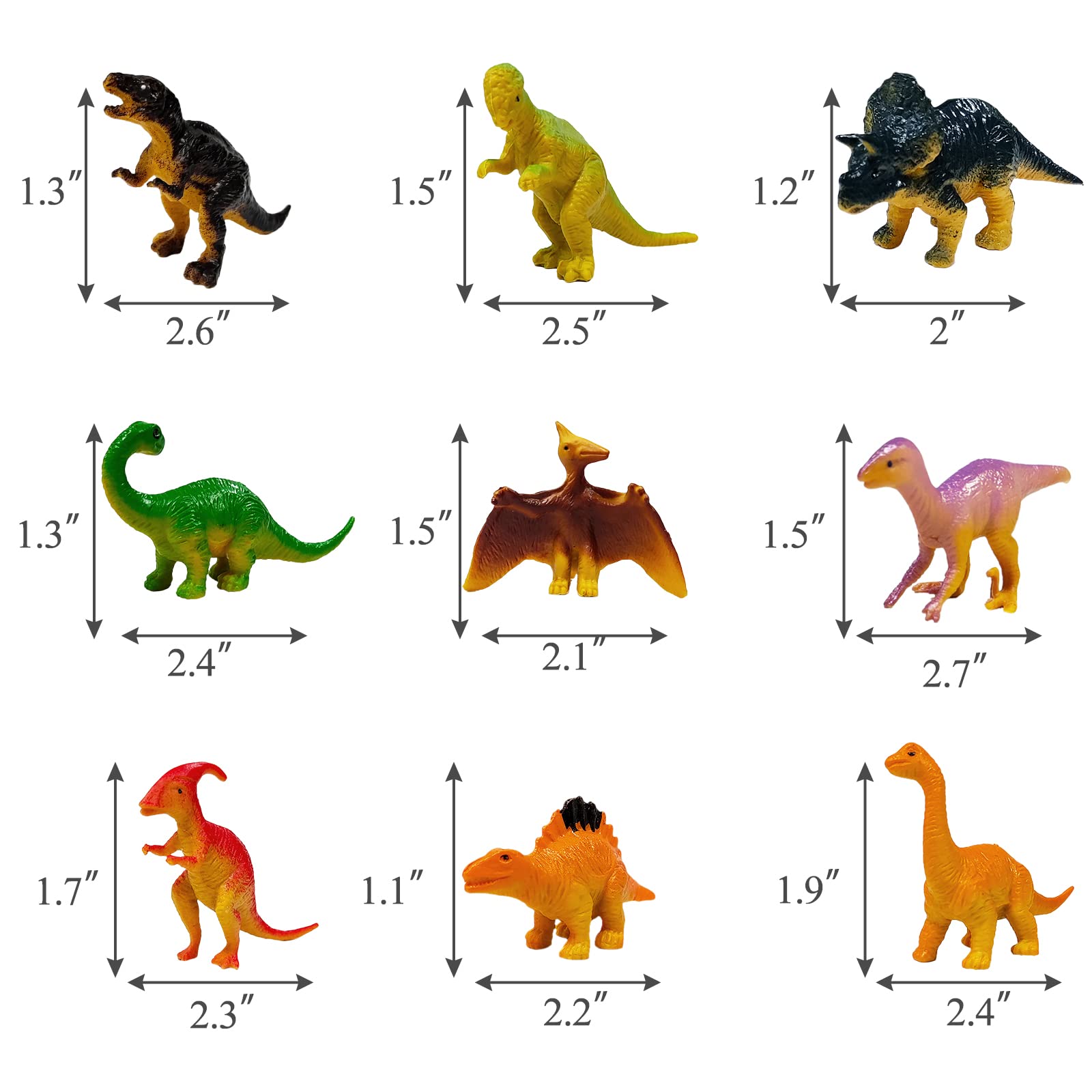 GLAHORSE 26 PCS Dinosaur Cake Toppers With Dinosaur Eggs Leaves Trees Cake Decorations For Birthday Party,dinosaur Themed party, Wild Animals Party,Kids Party Cake Decorations