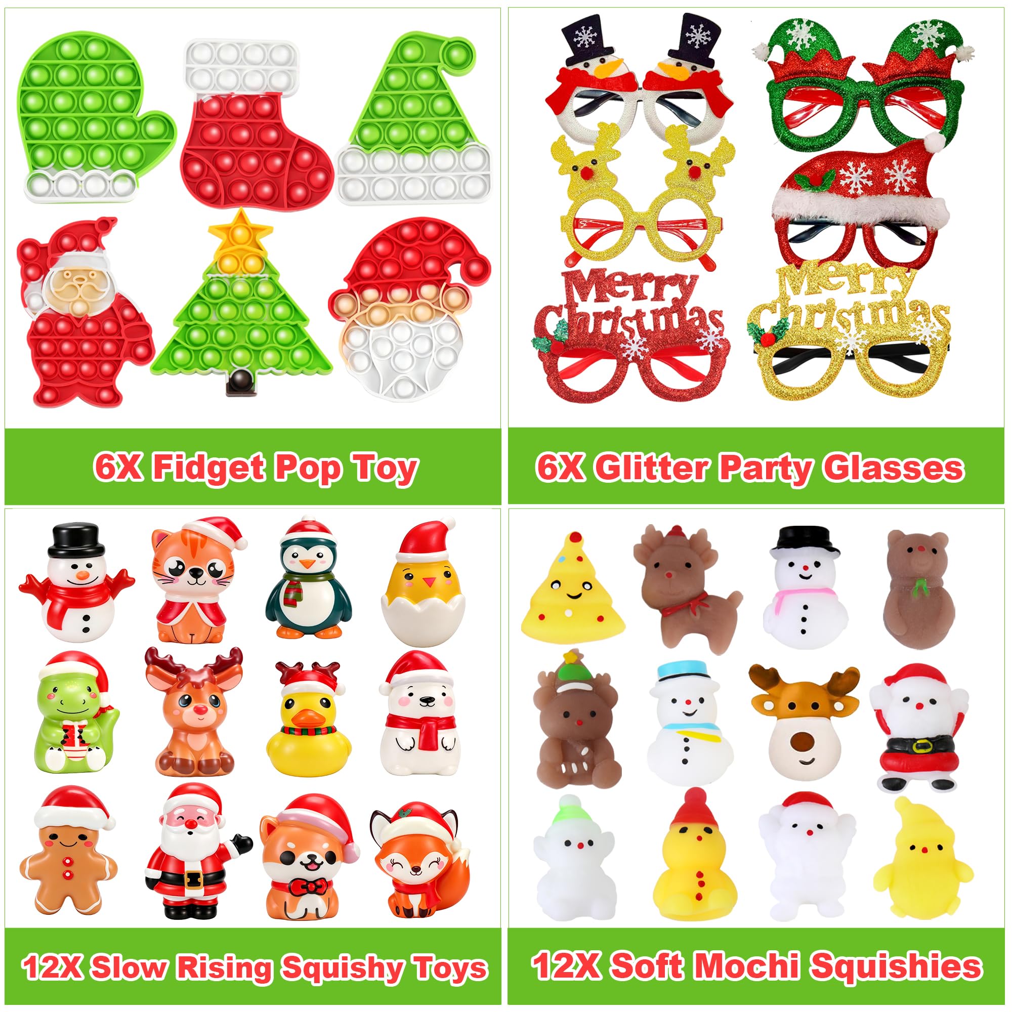 Fumogym 358PCS Christmas Toys for Party Favors , Goodie Bag Pinata Stocking Stuffers Bulk, Treasure Box Toy for Classroom Rewards, Xmas Advent Calendar Stuff Filler, Carnival Prizes, Birthday Gifts