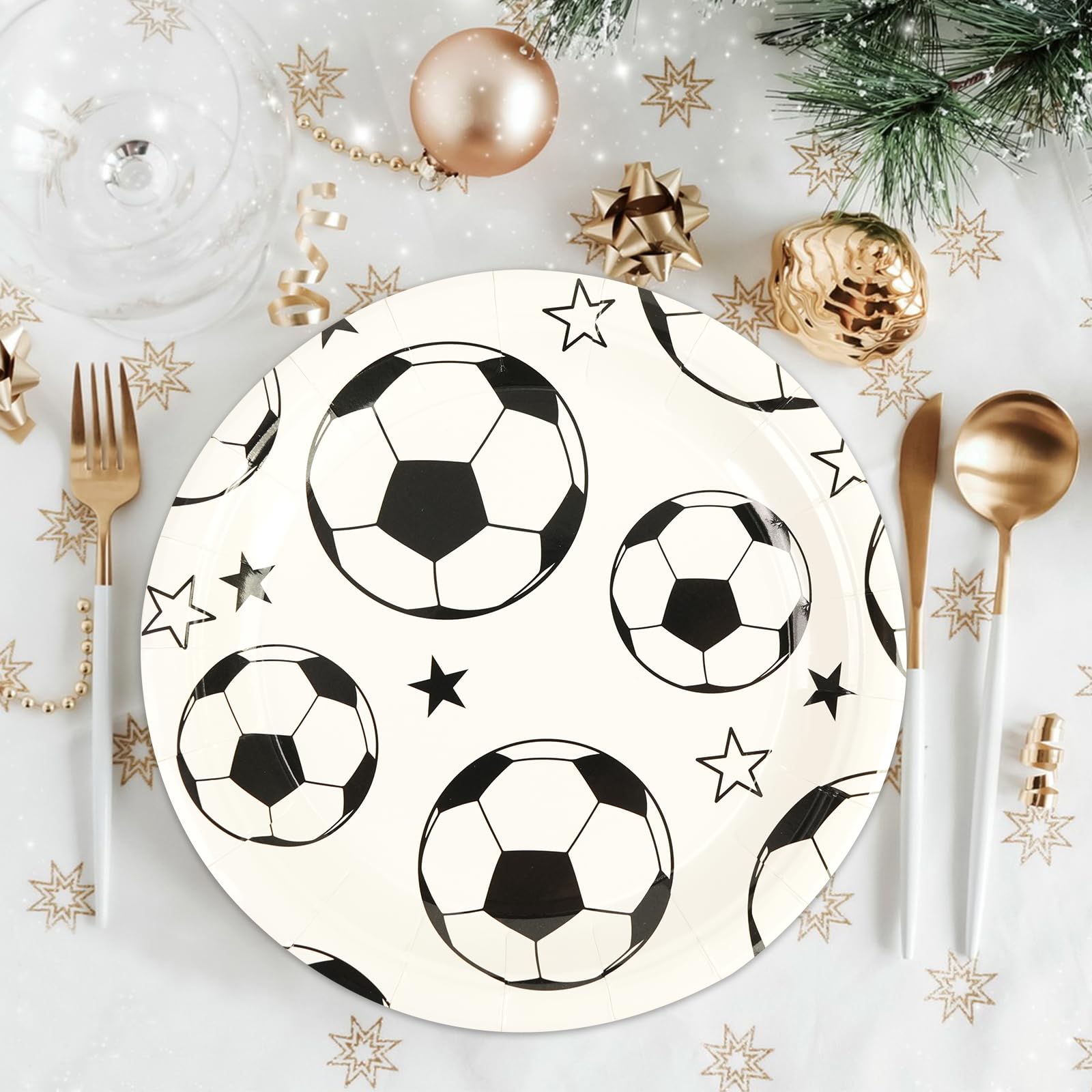 PUEVENYI 50PCS Baseball Party Paper Plates - 9Inch Round Dessert Plates for Cake Salad Fruit Pizza Disposable Sport Themed Decoration Supplies for Baseball Fan Sports Event, Birthday Party