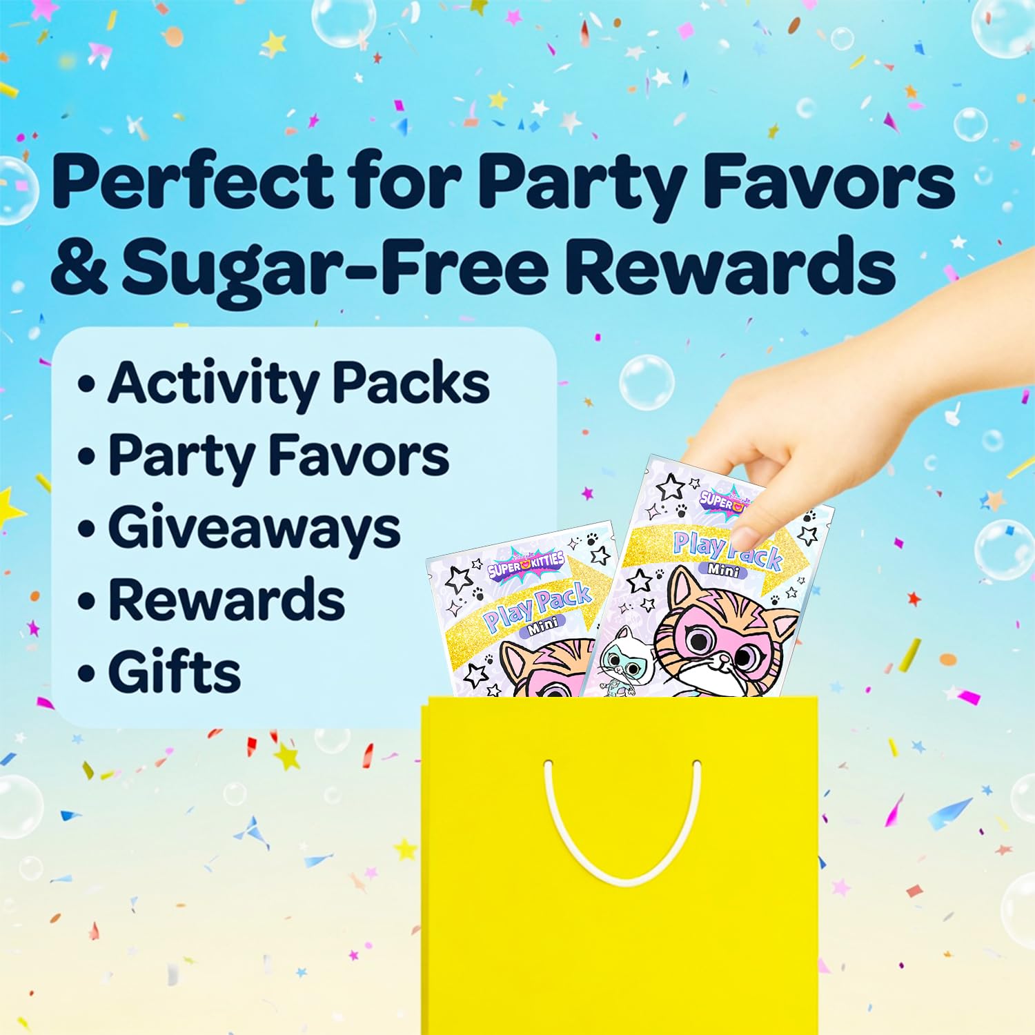 Disney SuperKitties Party Favors for Kids Bundle - 24 Mini Activity Packs