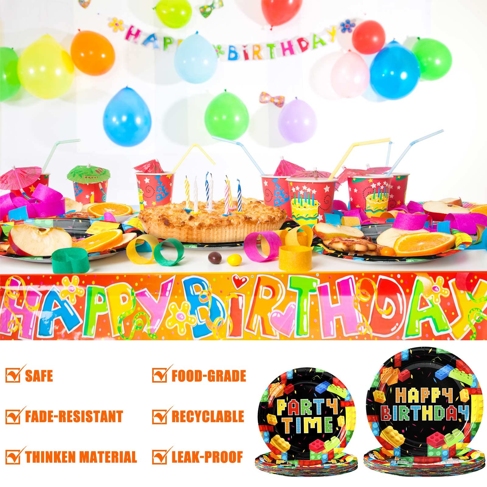 100 Pcs Music Party Supplies Tableware Set for Girls Music Theme Birthday Party Plates Napkins Forks Spoons for Birthday Baby Shower Celebration (Music Style)