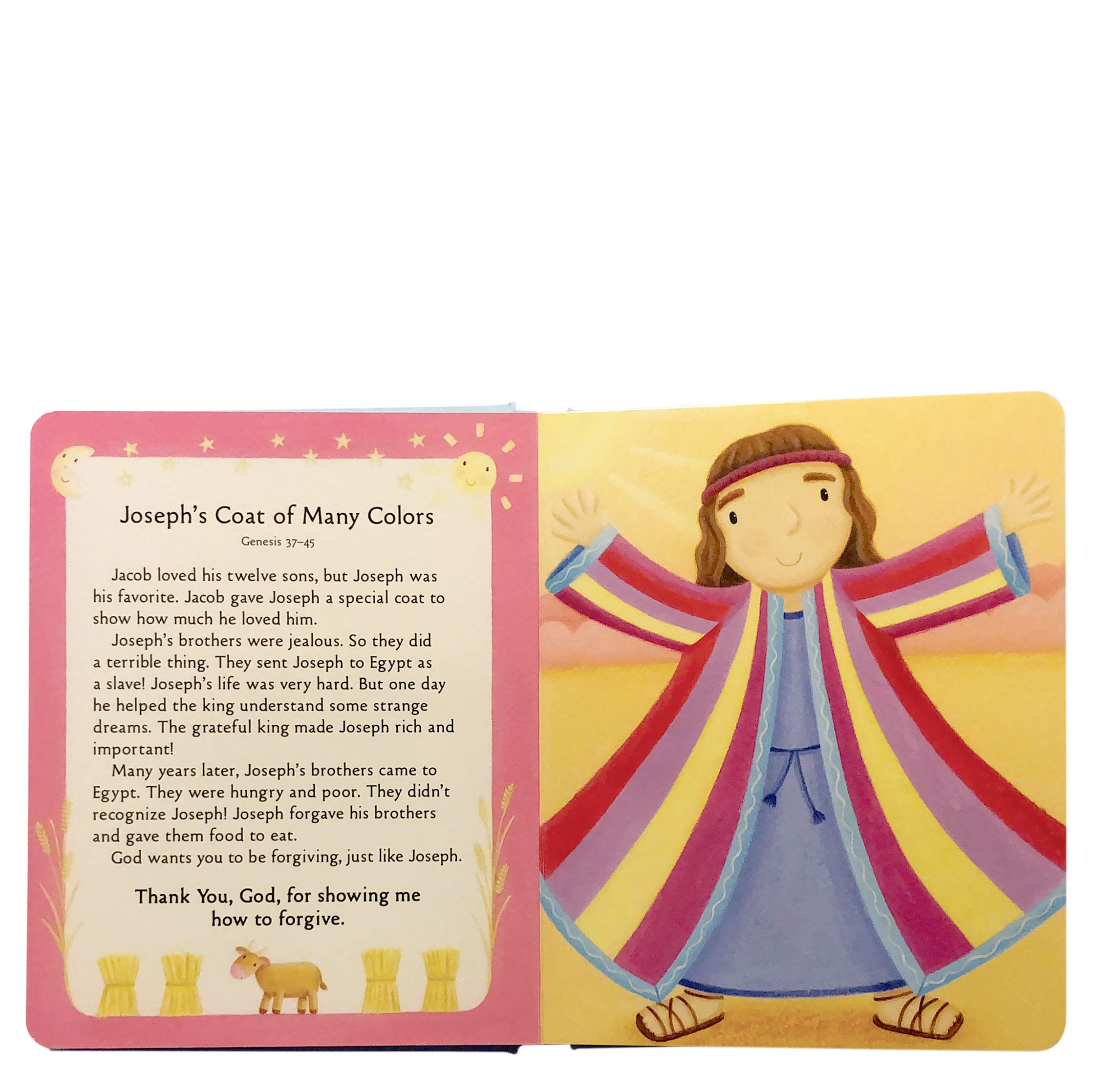 Baby's First Bible Stories Padded Board Book - Gift for Easter, Christmas, Communions, Newborns, Birthdays, Beginner Bible