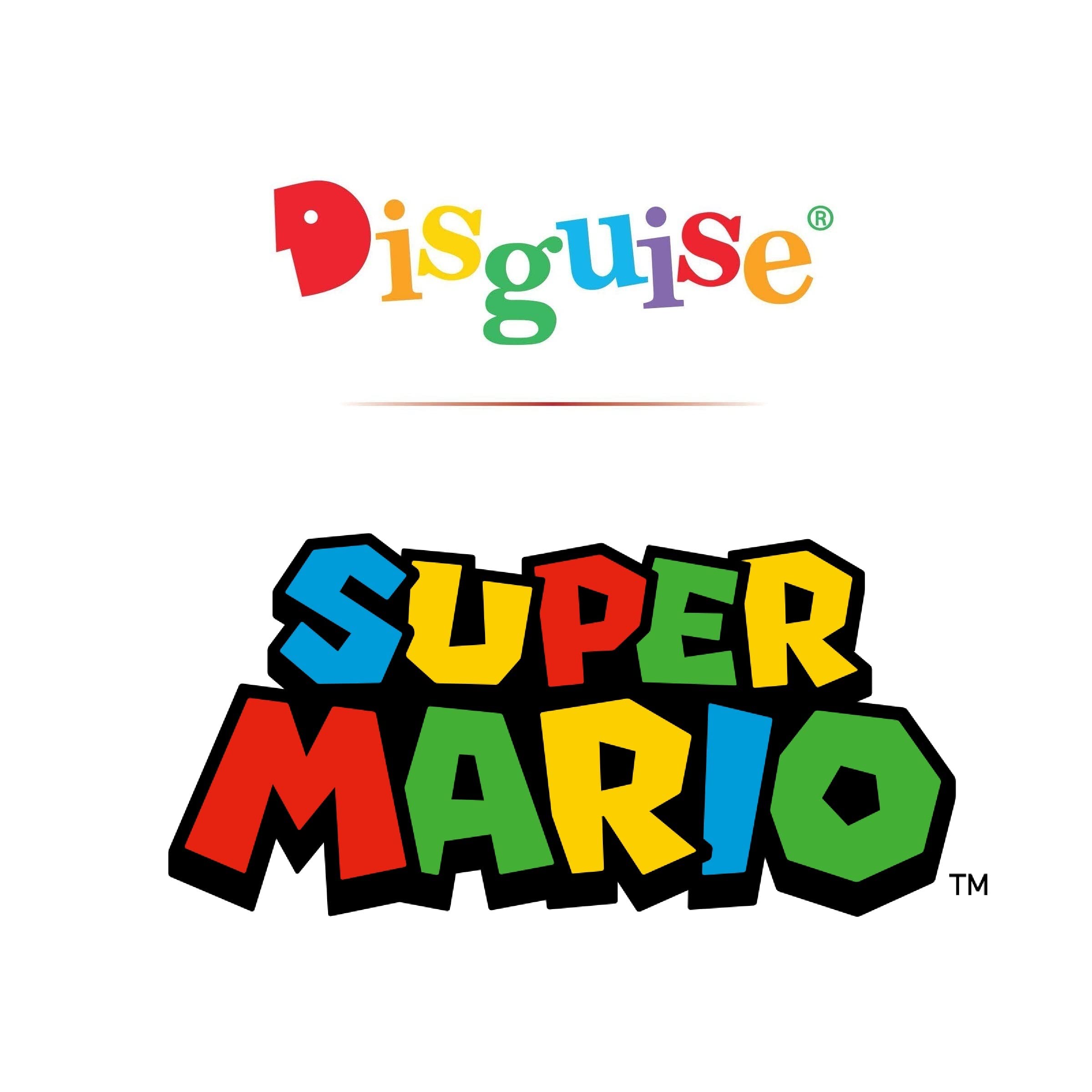 Disguise Nintendo Super Mario Costume, Officially Licensed Super Mario Brothers Boys Costume, Classic Child Size Medium (7-8)