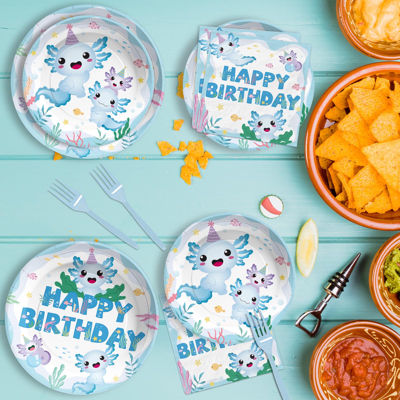 Grencian 96 Pcs Dinosaur Birthday Party Supplies Dinosaur Plates and Napkins Disposable Dino Tableware Set Dinosaur Birthday Decorations for Boys Kids Dino Themed Party Baby Shower Serves 24